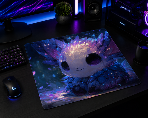 Crystal Companion Premium Gaming Mouse Pad