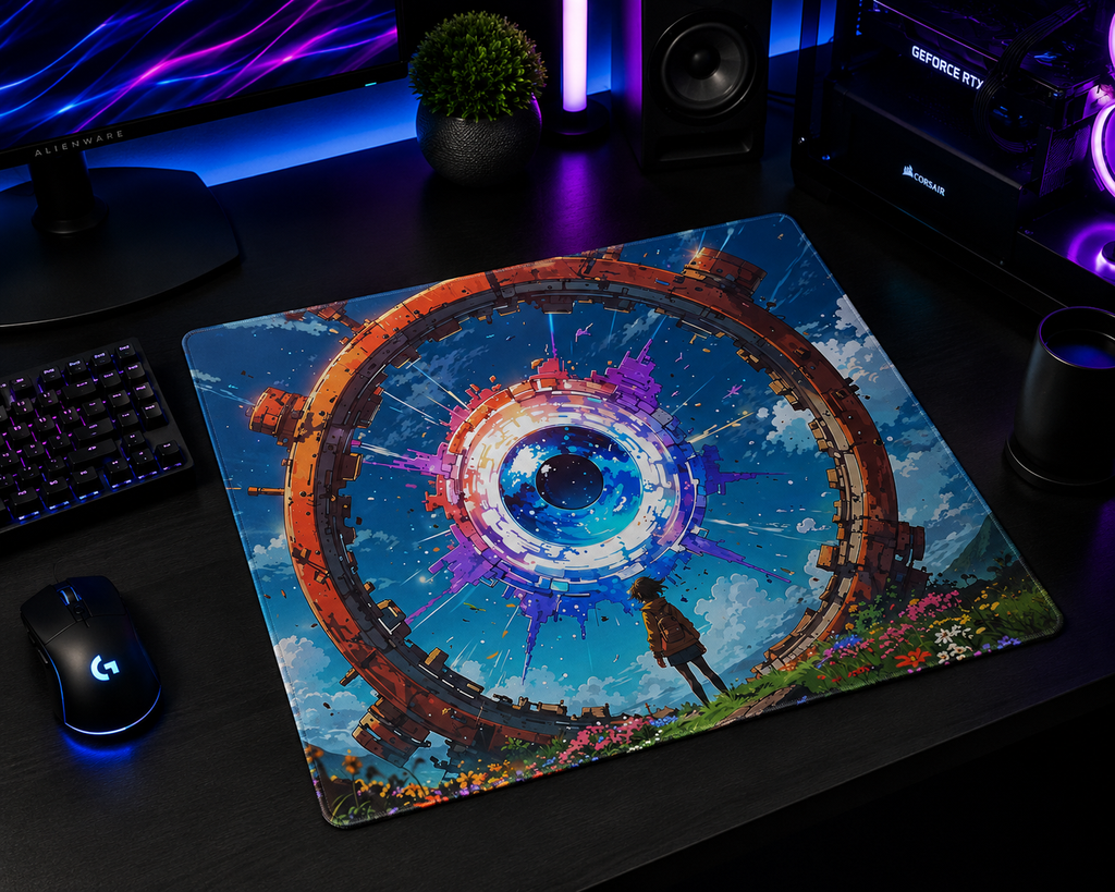 The Rift Premium Gaming Mouse Pad