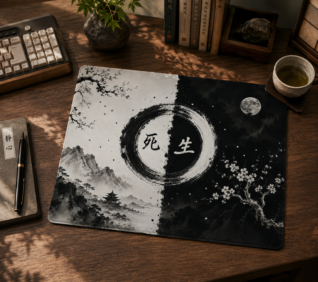 Life and Death Premium Gaming Mouse Pad