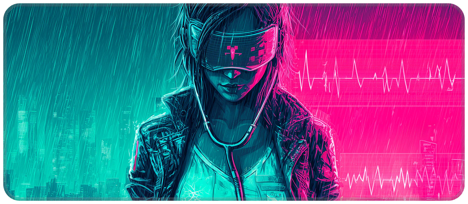 Cybernetic Caregiver - Full Desk Pad