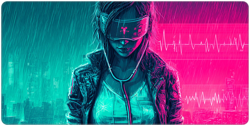 Cybernetic Caregiver - Full Desk Pad
