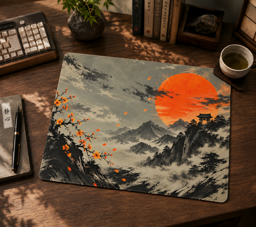Ember Peaks Premium Gaming Mouse Pad