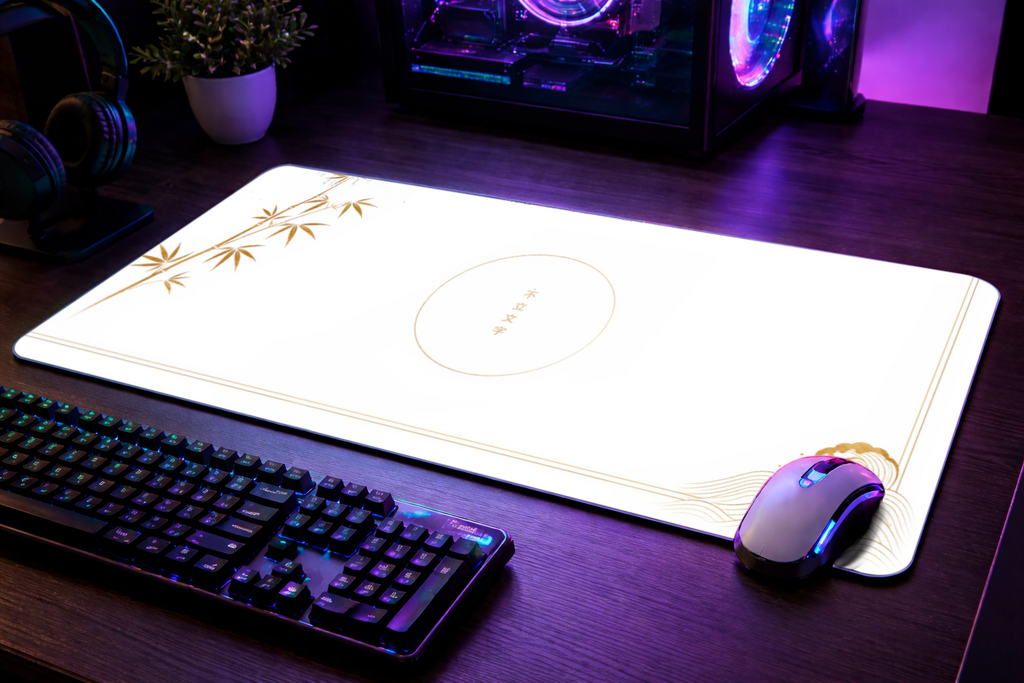 The Way of Silence - Full Desk Mouse Pad