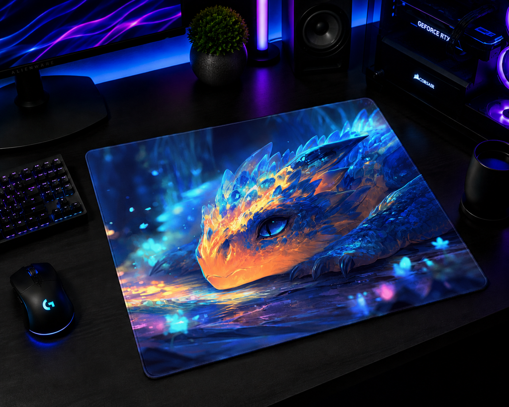 Baby Dragon Premium Gaming Mouse Pad