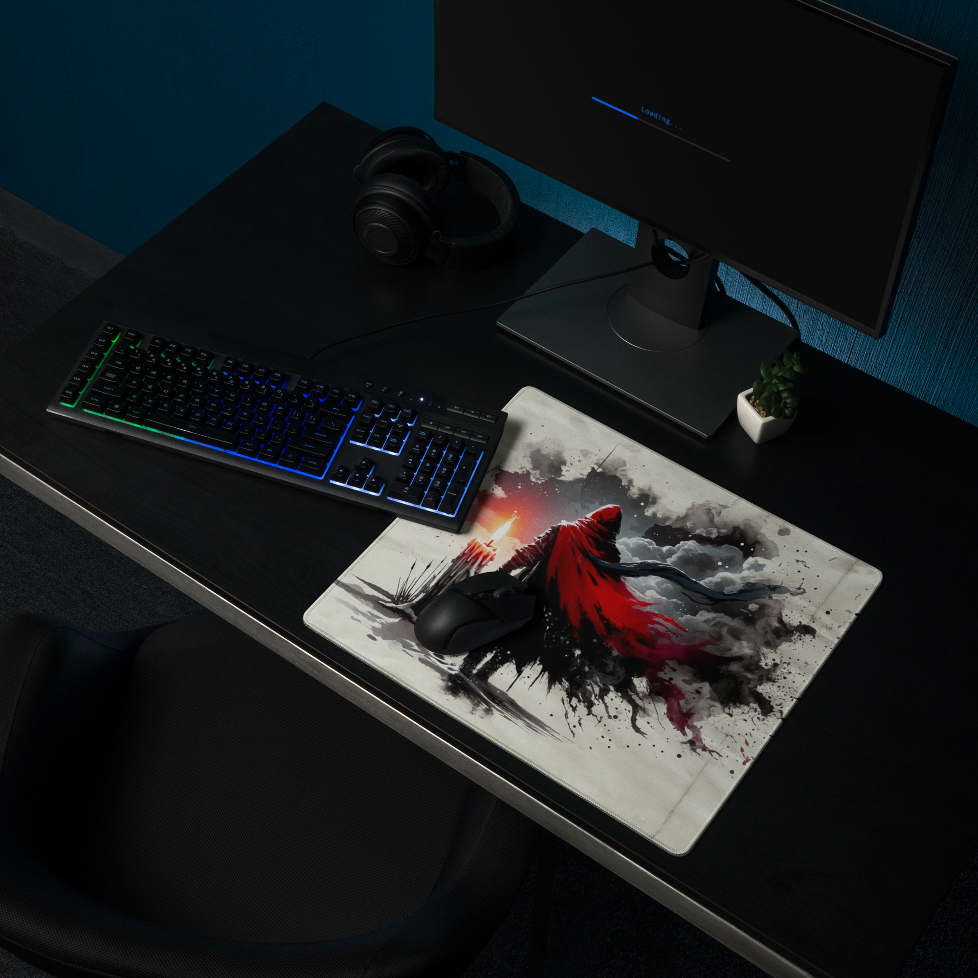 Walk by Candle Light Premium Gaming Mouse Pad