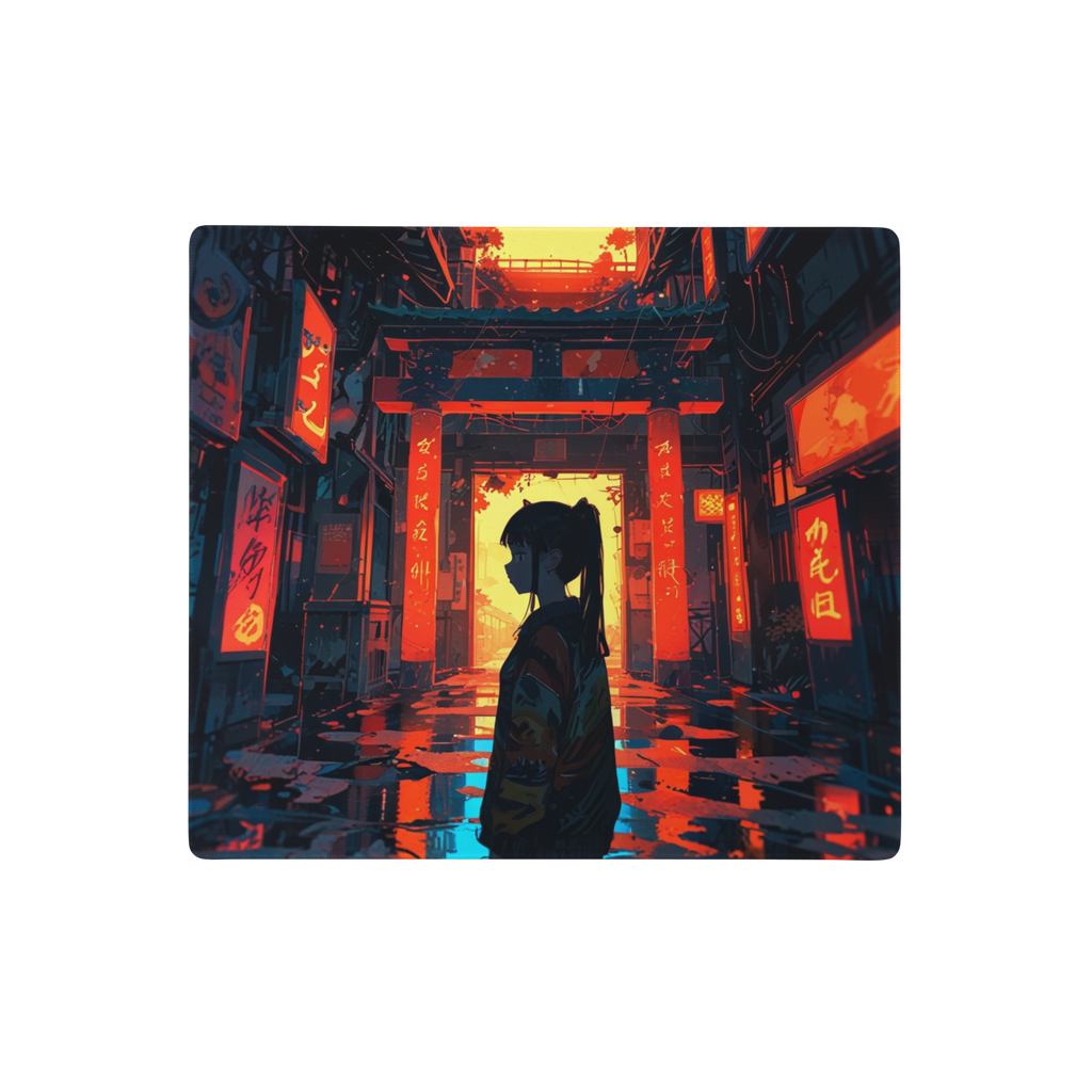 Neon Alley Premium Gaming Mouse Pad