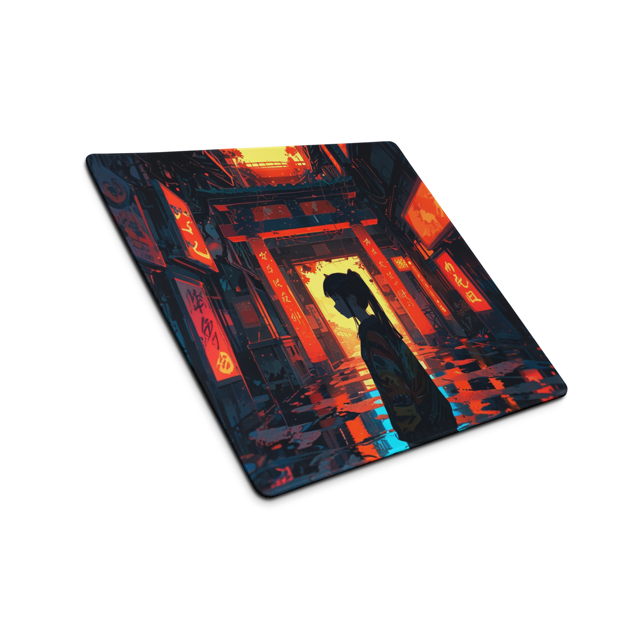 Neon Alley Premium Gaming Mouse Pad