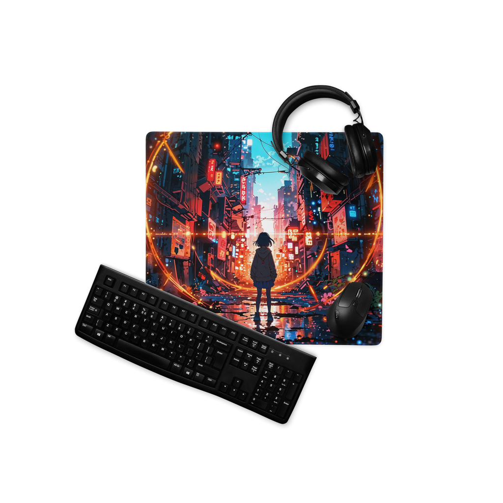 Cyber Nexus - Premium Gaming Mouse Pad
