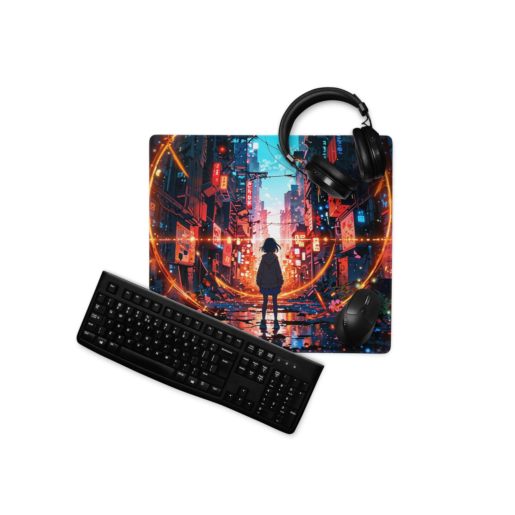 Cyber Nexus - Premium Gaming Mouse Pad