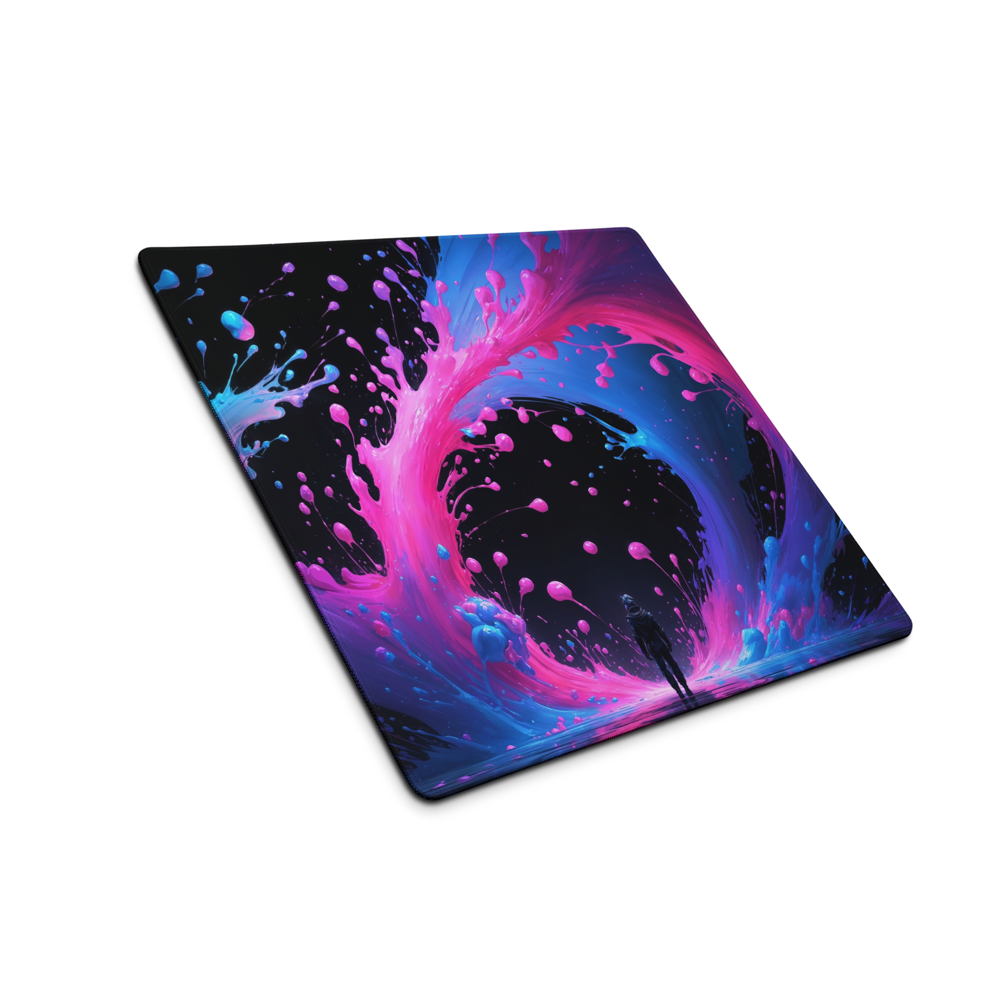 Neon Surge Premium Gaming Mouse Pad