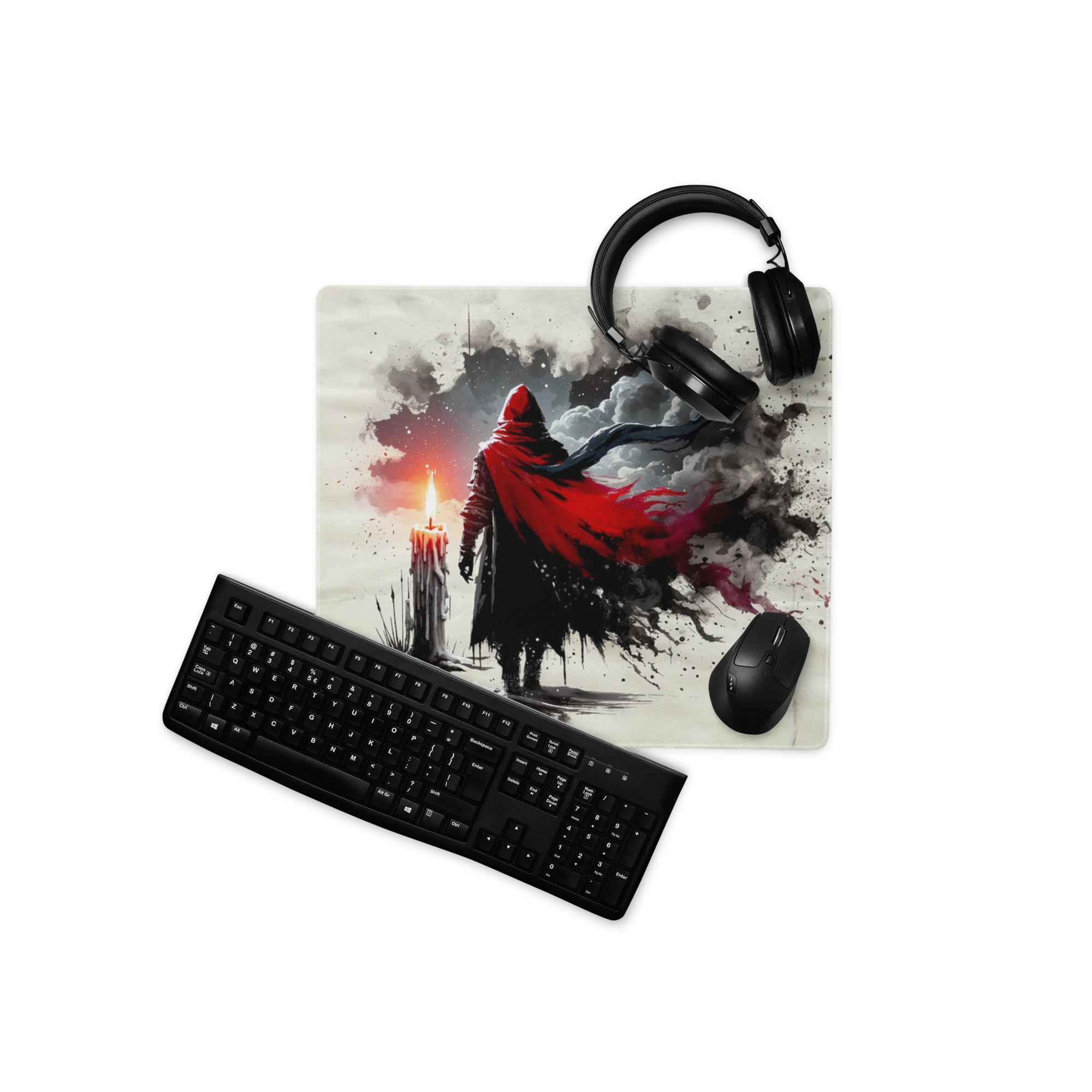 Walk by Candle Light Premium Gaming Mouse Pad