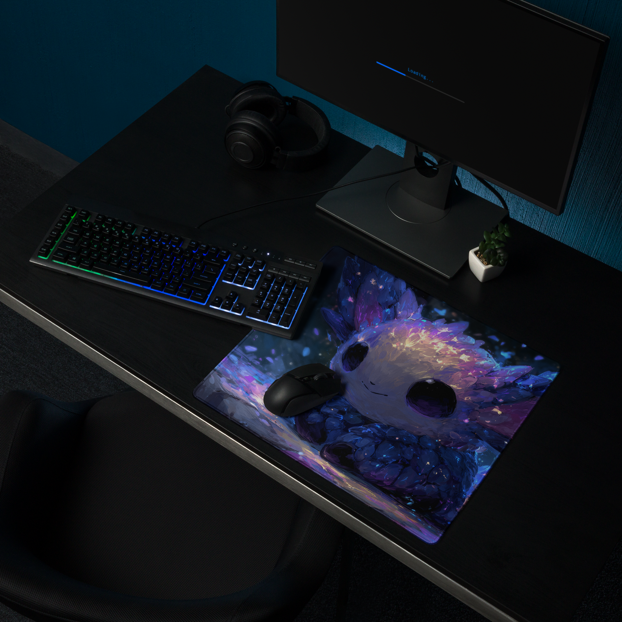 Crystal Companion Premium Gaming Mouse Pad