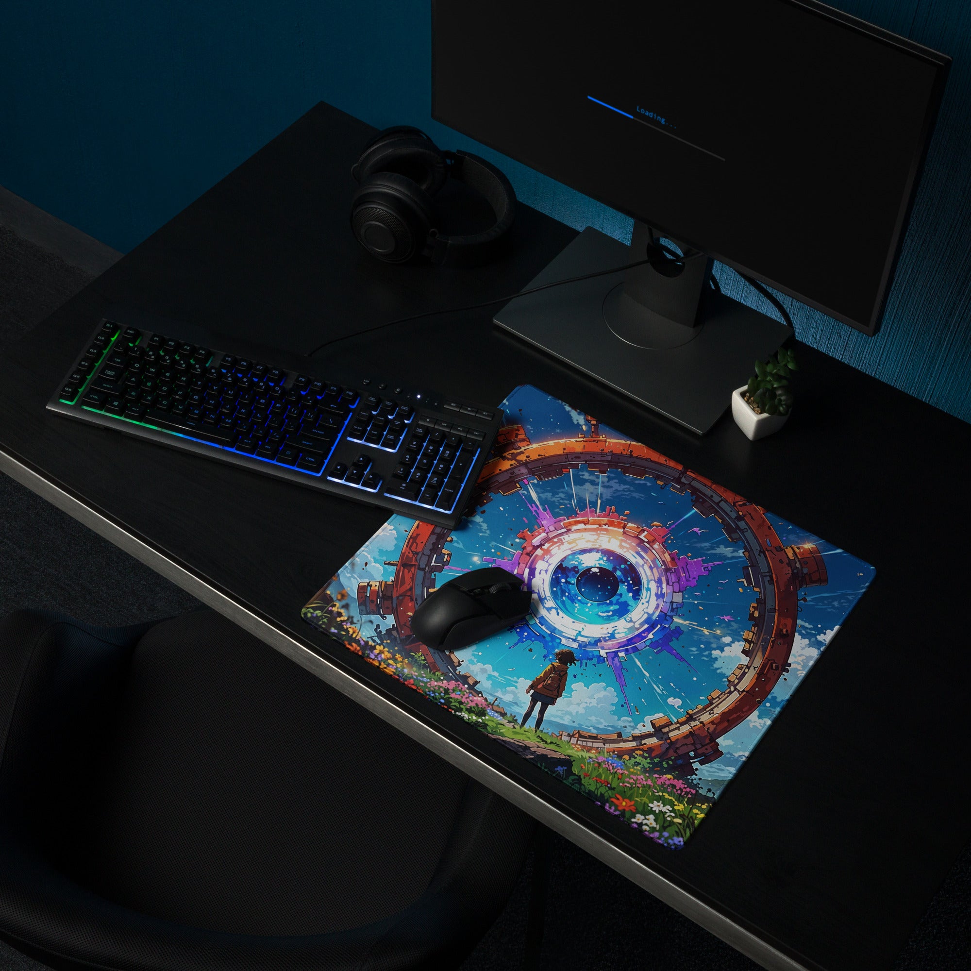 The Rift Premium Gaming Mouse Pad