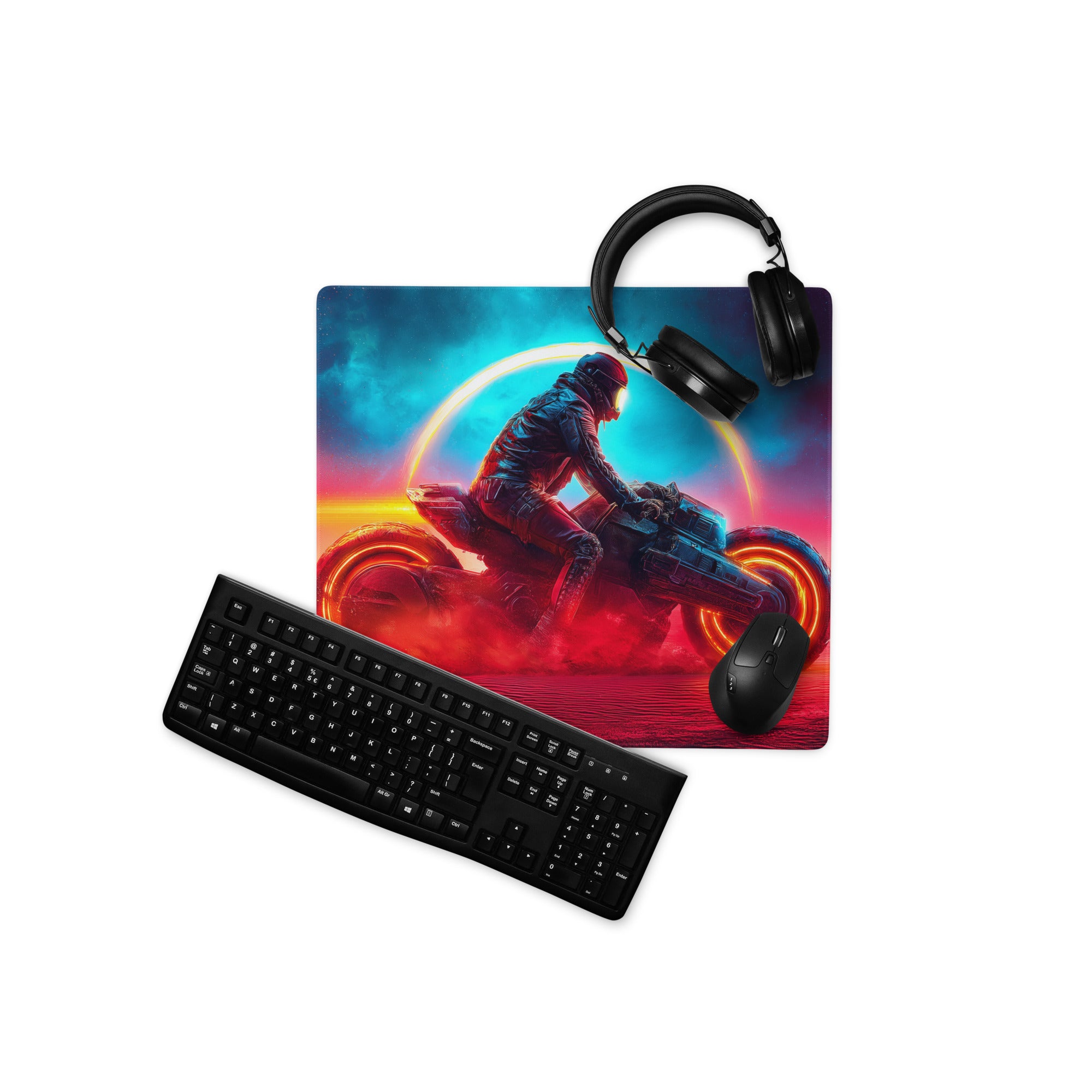 Sunset Rider Premium Gaming Mouse Pad