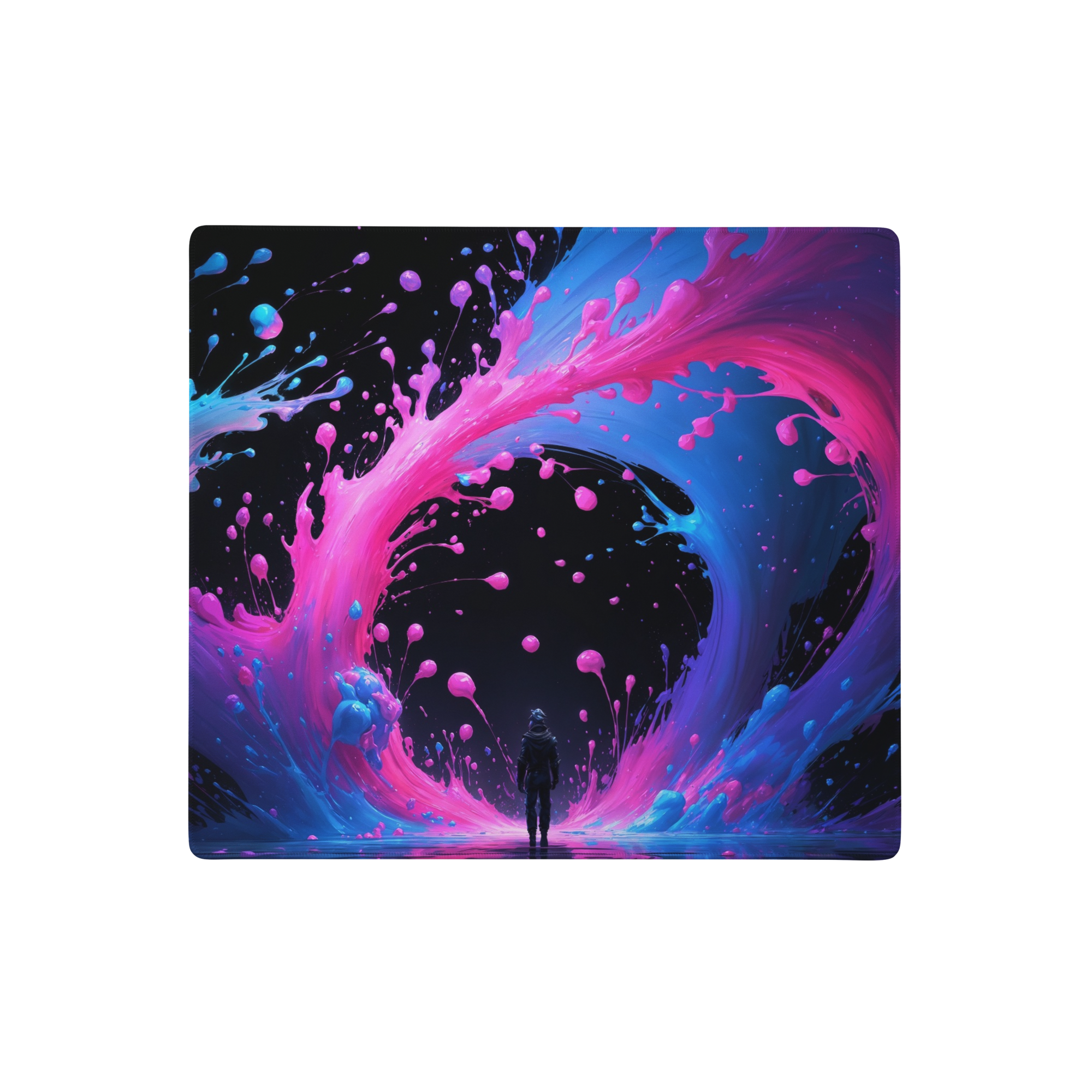 Neon Surge Premium Gaming Mouse Pad