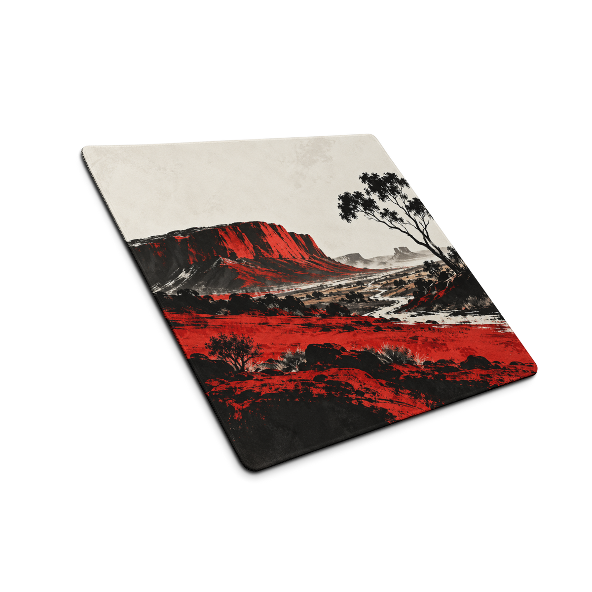 Rust Covered Outback Premium Gaming Mouse Pad