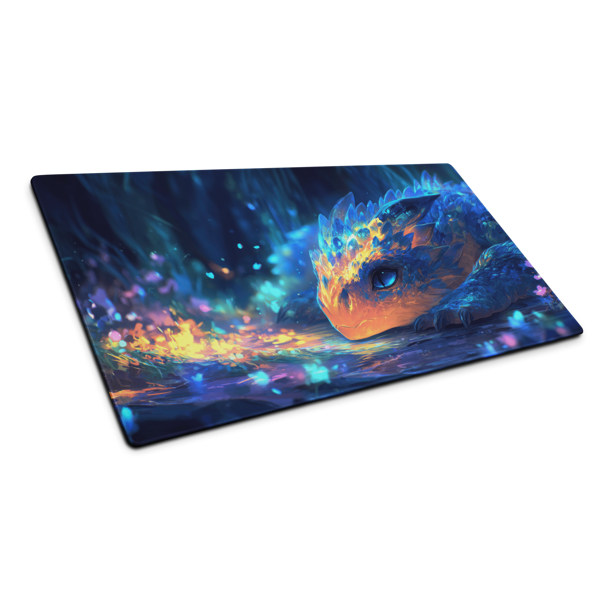 Baby Dragon Battle Buddy - Full Desk Mouse Pad