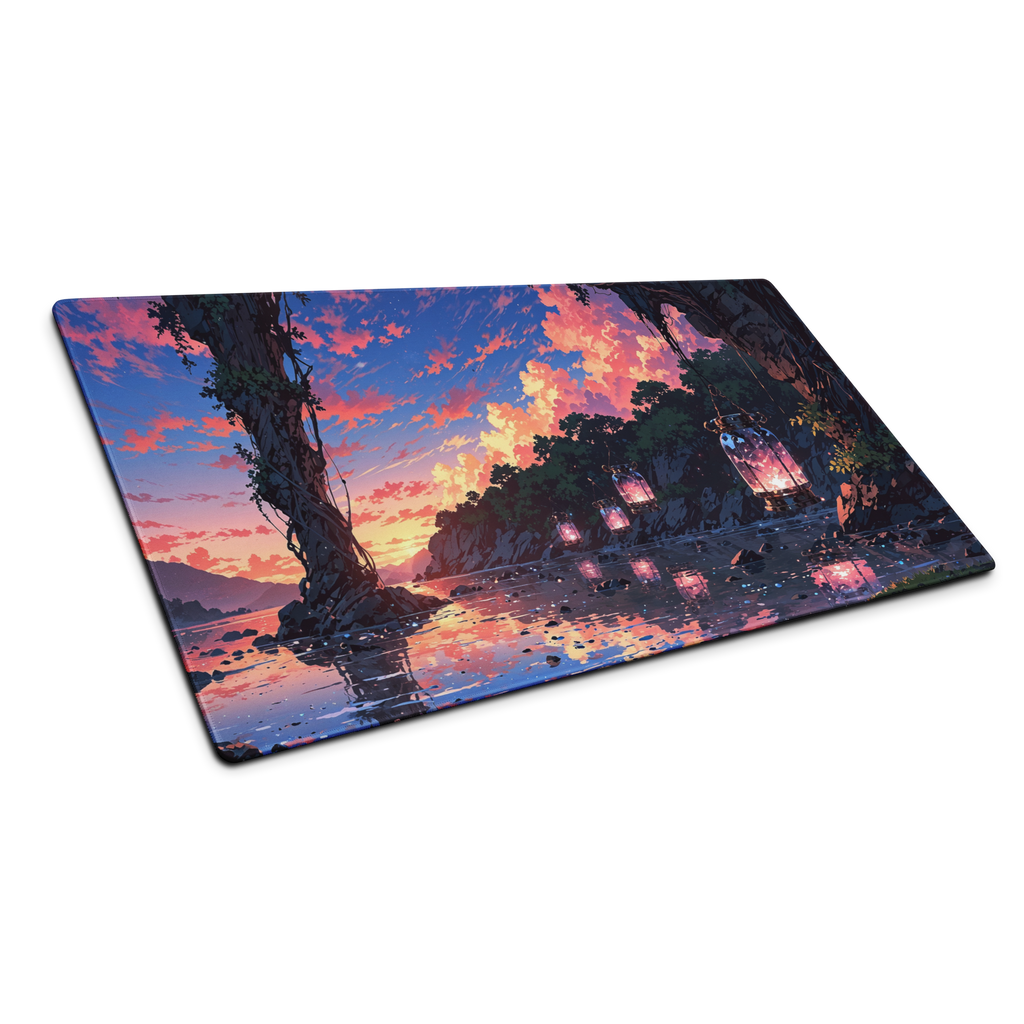 Twilight Haven - Full Desk Mouse Pad