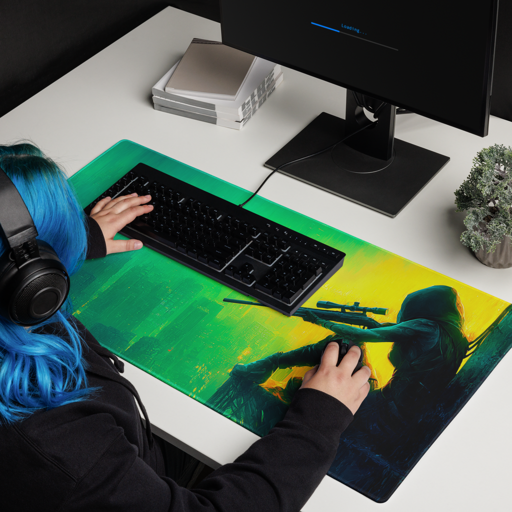 Urban Marksman - Full Desk Mouse Pad