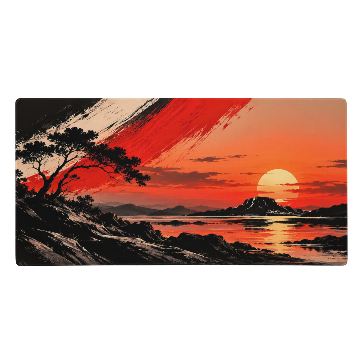 Sunset Down Undah - Full Desk Mouse Pad