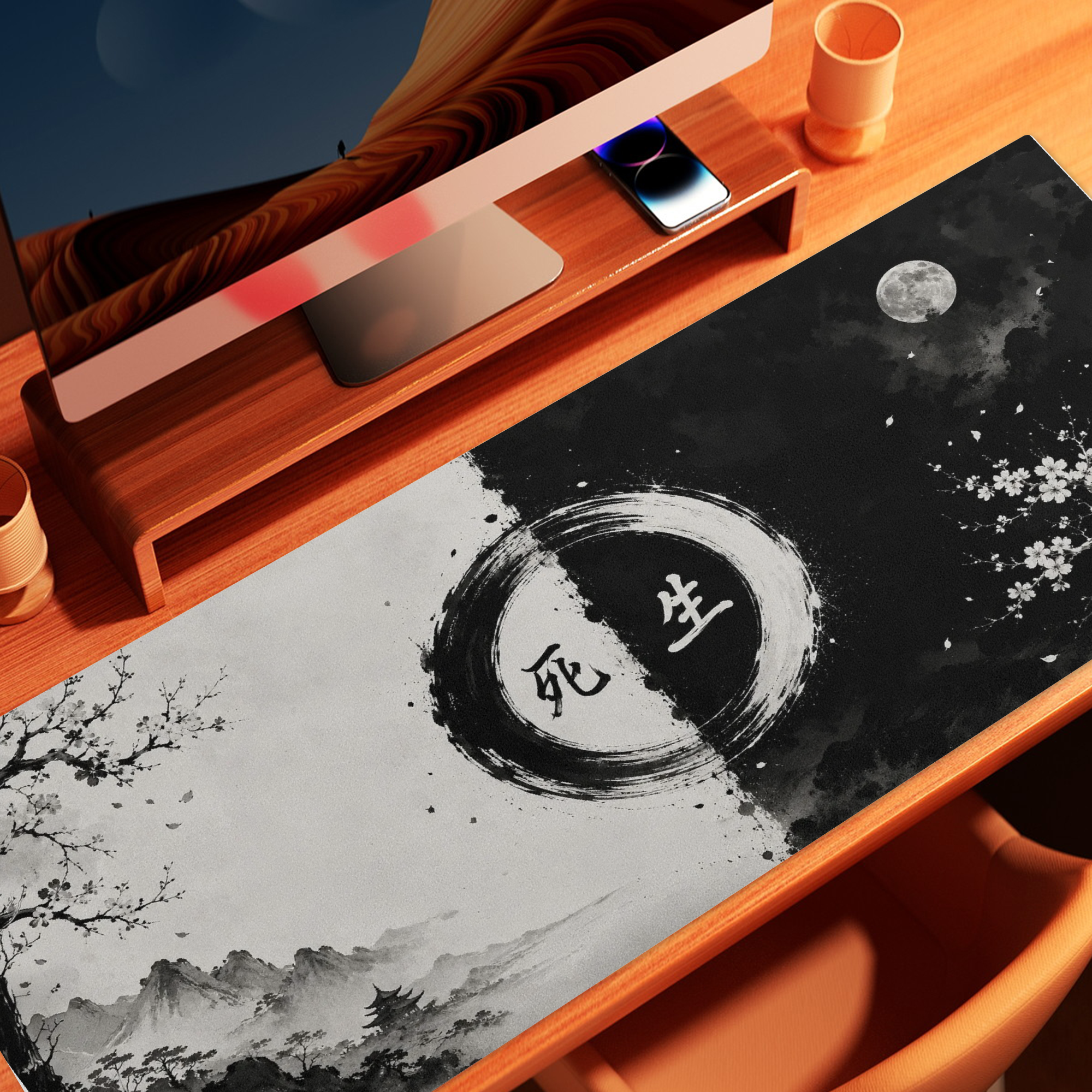 Beyond Life and Death - Full Desk Mouse Pad