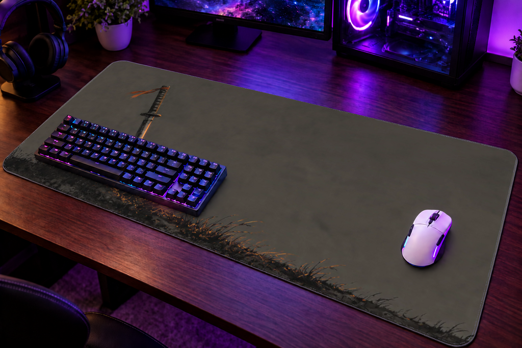 Silent Resolve - Full Desk Mouse Pad