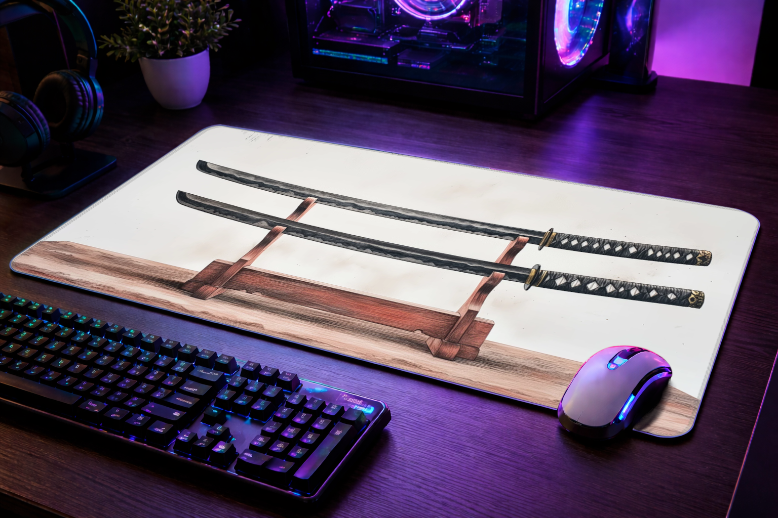 Forged from the Fallen - Premium Gaming Mouse Pad